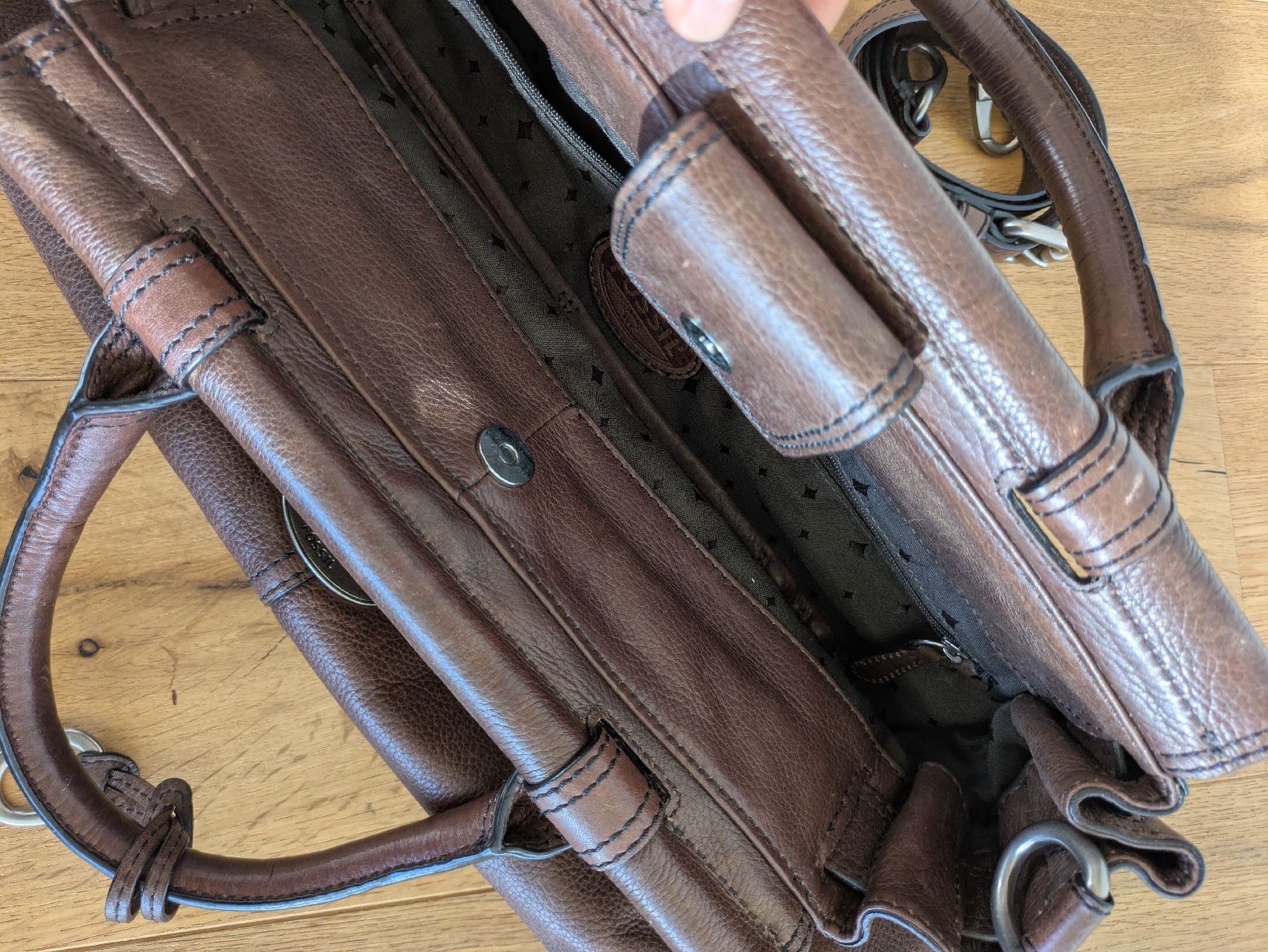 Fossil Borse da donna: Fossiltasche Vintage Look – Usato da Ins venduto da Jacy1 4