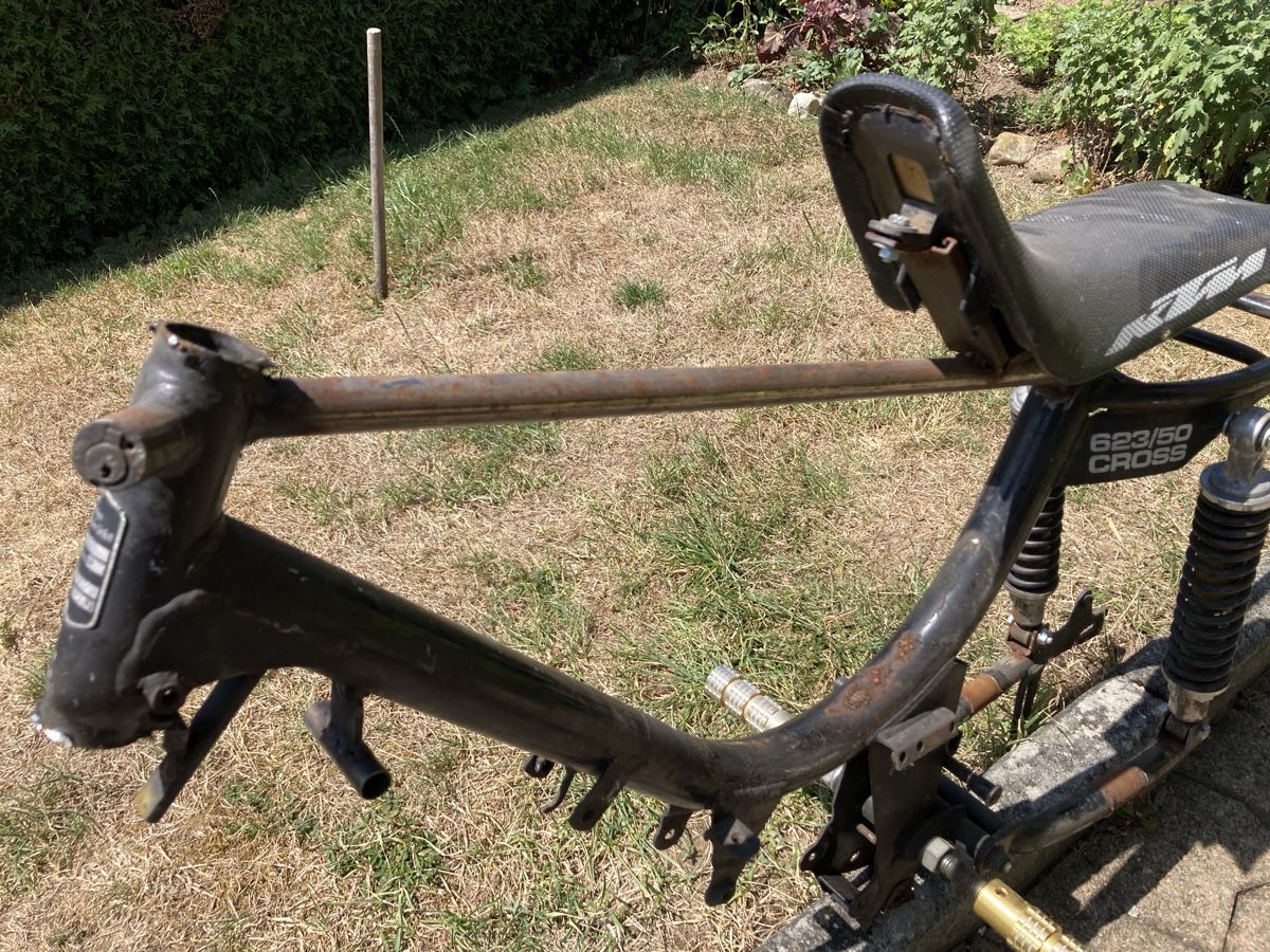 Hercules Mofa-Ersatzteile: Sachs Hercules 623 Rahmen  – Defekt aus Hitzkirch von Christophf 2