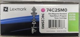Original Lexmark 74C2SM0 Toner M(für CS720 / CS725 / CX725)