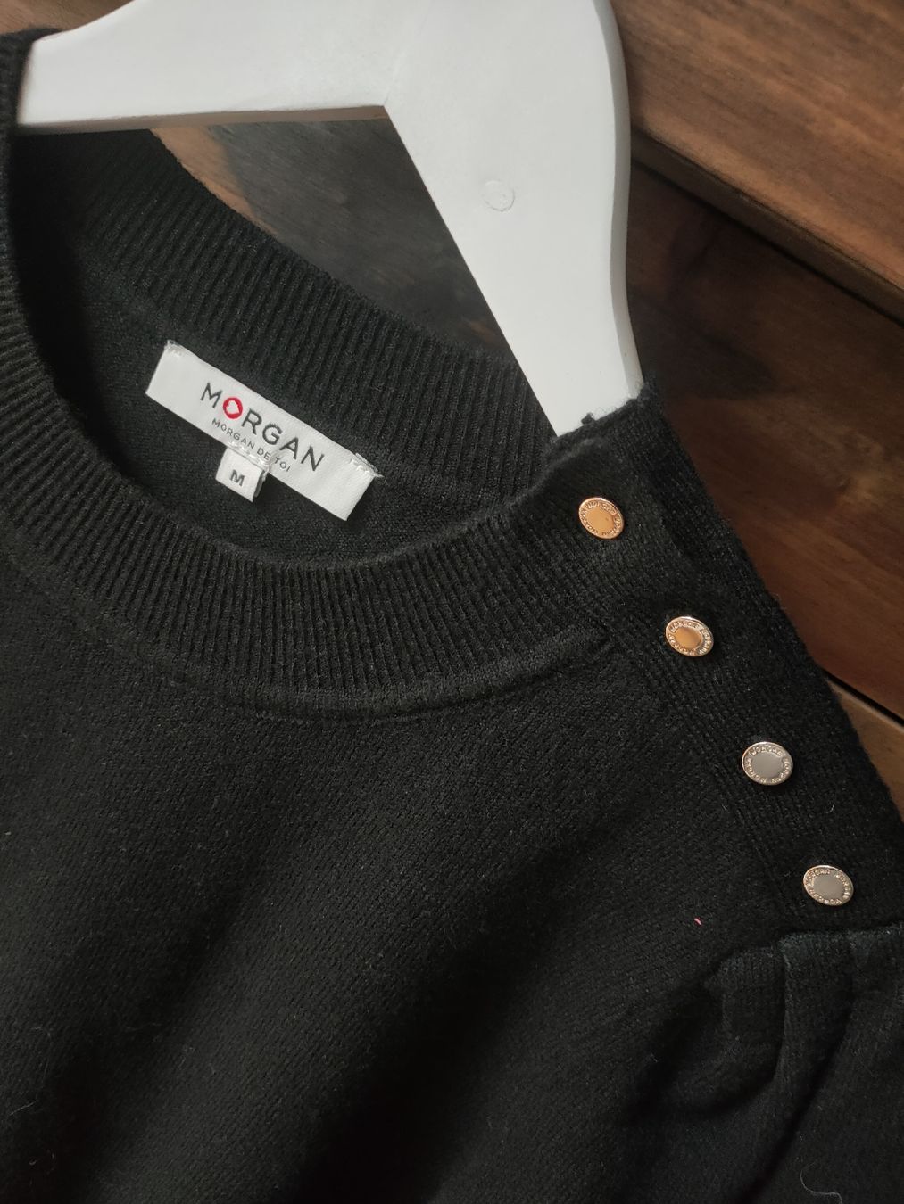 Morgan Vestiti: Pulli lang von Morgan, M, nie getragen Polyester – Nuovo (secondo la descrizione) da Russikon venduto da noahn99 1