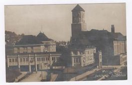 ST. GALLEN, Bahnhof mit Postgebäude 1921 (Guggenheim)   (L