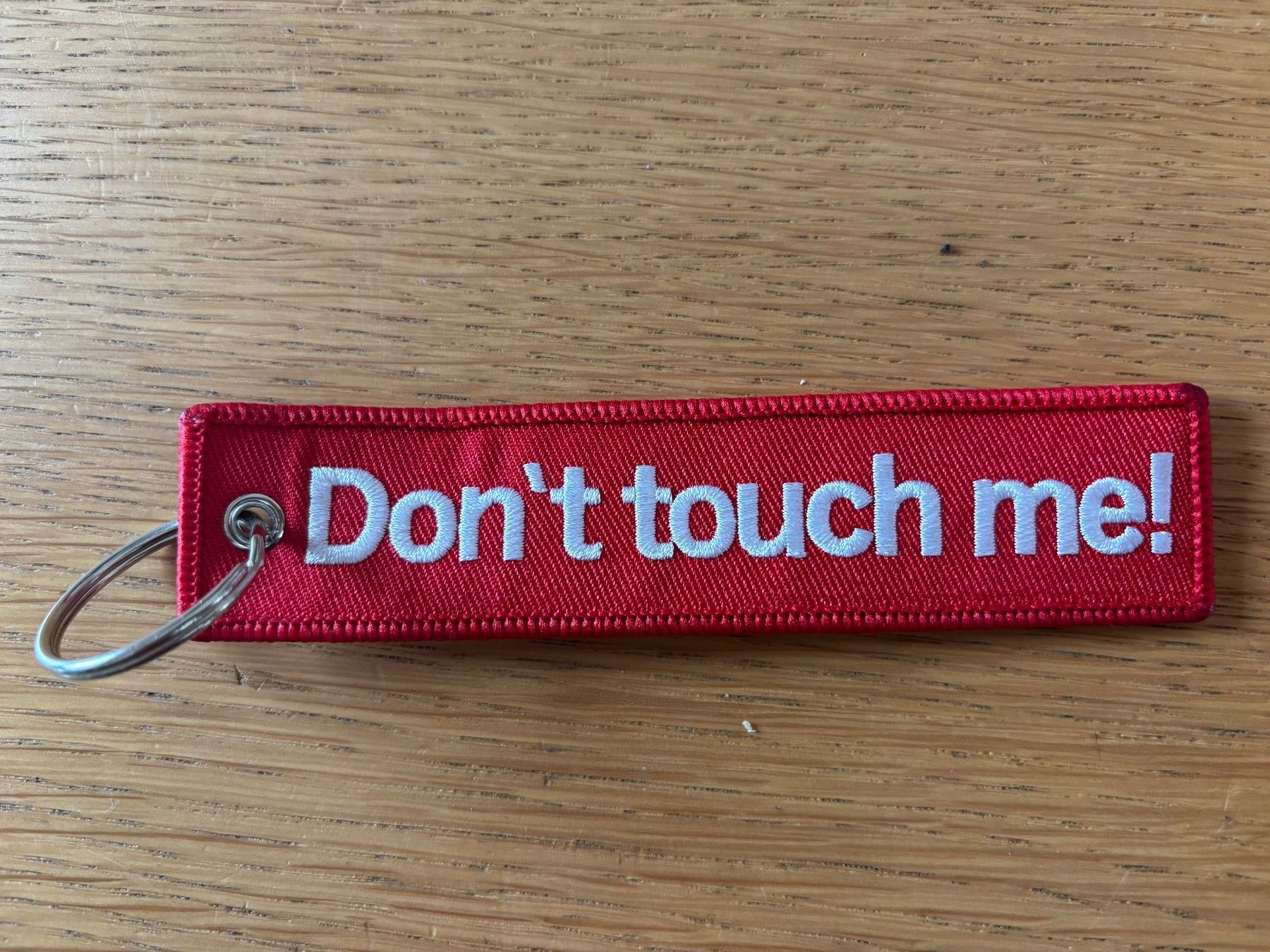 Portachiavi: 1 Schlüsselanhänger Don't touch me! – Nuovo e nell'imballaggio originale da Hochfelden venduto da aviatikboerse_top