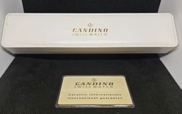 Candino Swiss Watch Box Garantiekarte