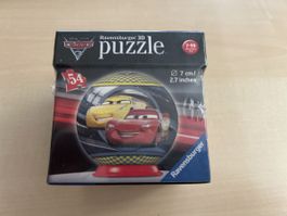 Ravensburger Cars 3D Puzzle, 54 Teile, Neu, Originalverpackt
