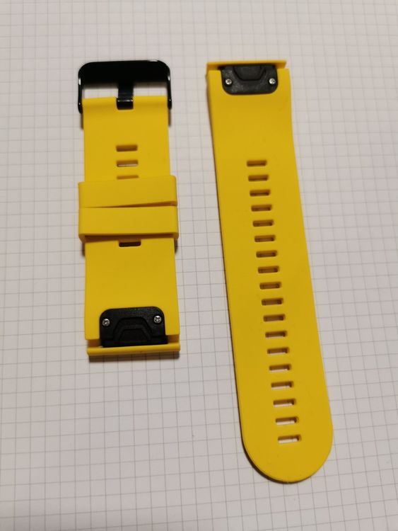 Bracelet silicone compatible montre Garmin Quickfit 26mm