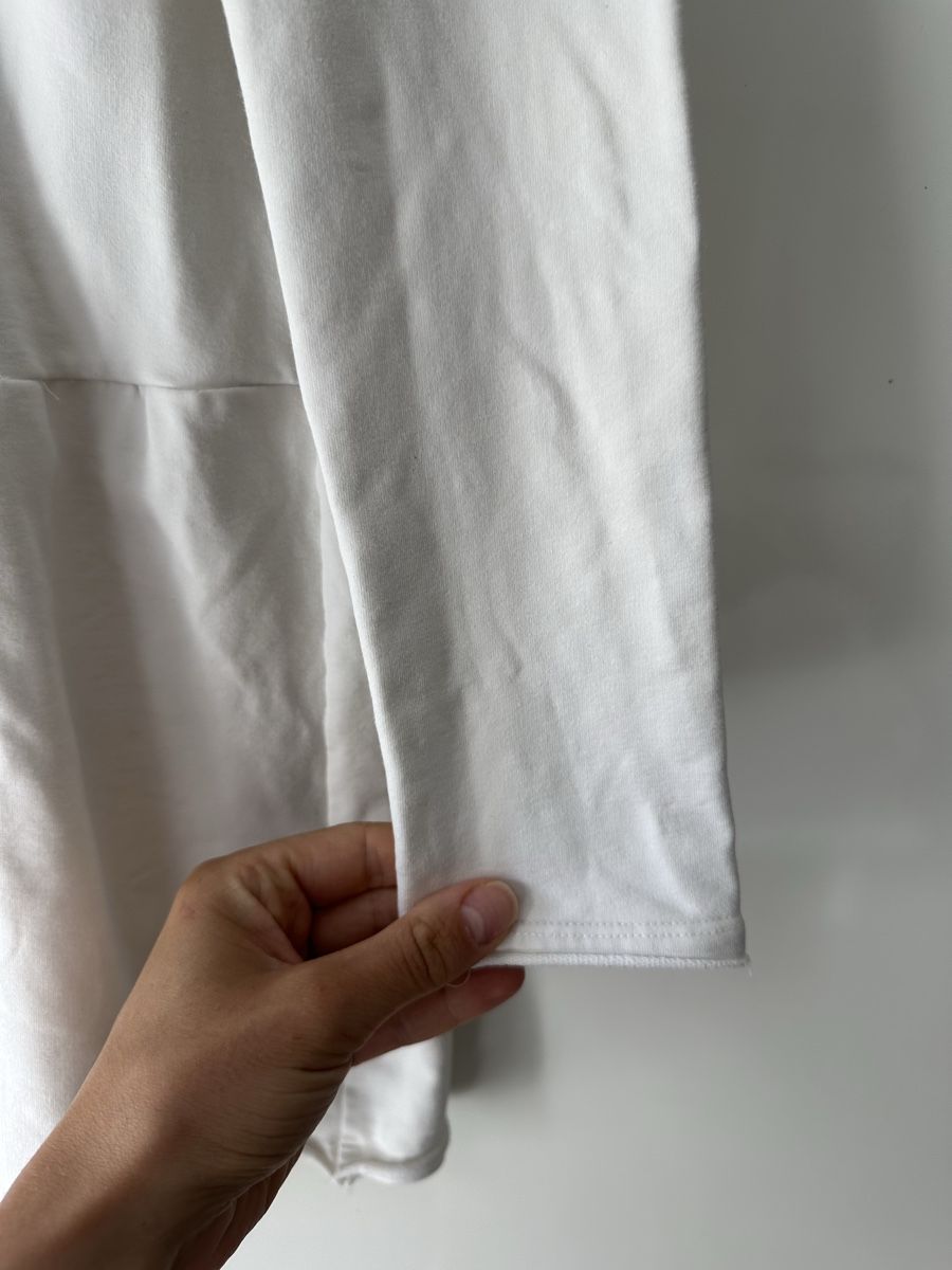 Robes: Weisses Kleid mit langen Ärmeln – D'occasion à Uster par Monika_OB 1