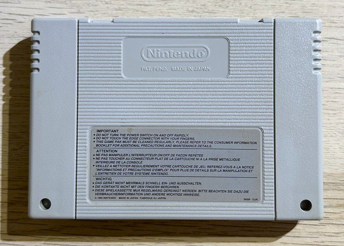 Nintendo Giochi: Super Tennis Super Nintendo SNES – Usato da St. Gallen venduto da Alpine.Arcade 1