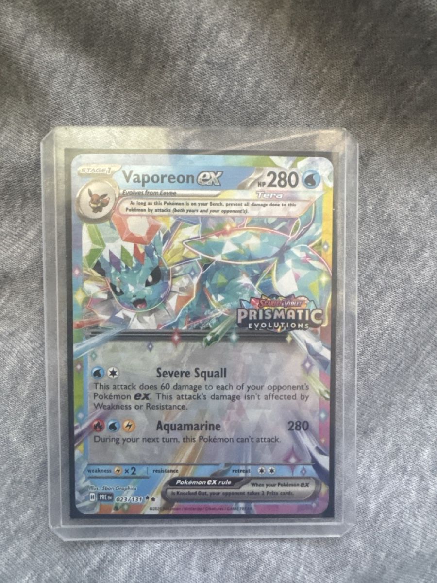 Pokémon Carte collezionabili: Vaporeon promo 23/131 – Nuovo (secondo la descrizione) da Vouvry venduto da lev_k8ck
