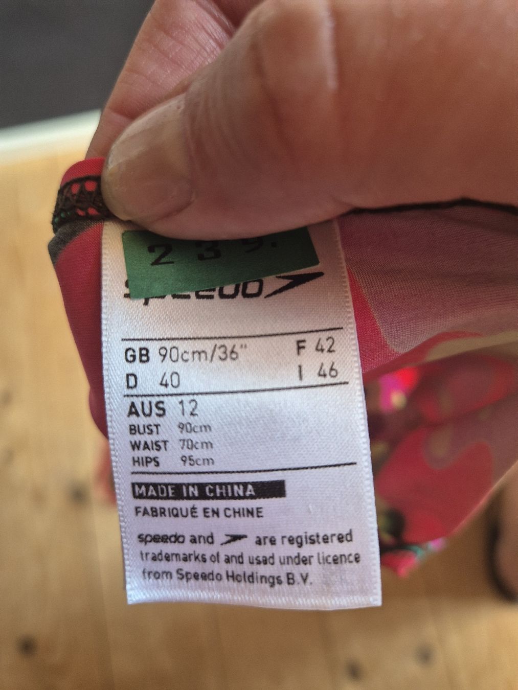 Speedo Costumi da bagno & Bikini: Speedo Bikini Set, Gr. 40, bunt, Blumenmuster, Sommer – Nuovo e nell'imballaggio originale da Grandval venduto da JeroenK 1