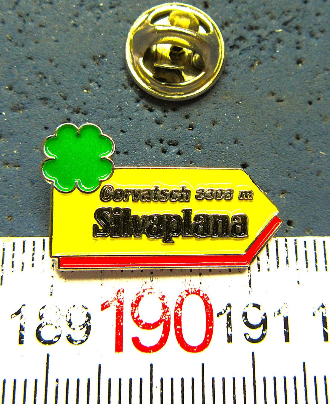 Swiss Placchette & Badge: SILVAPLANA CORVATSCH GR PIN – Usato da Ettingen venduto da Hausi4711