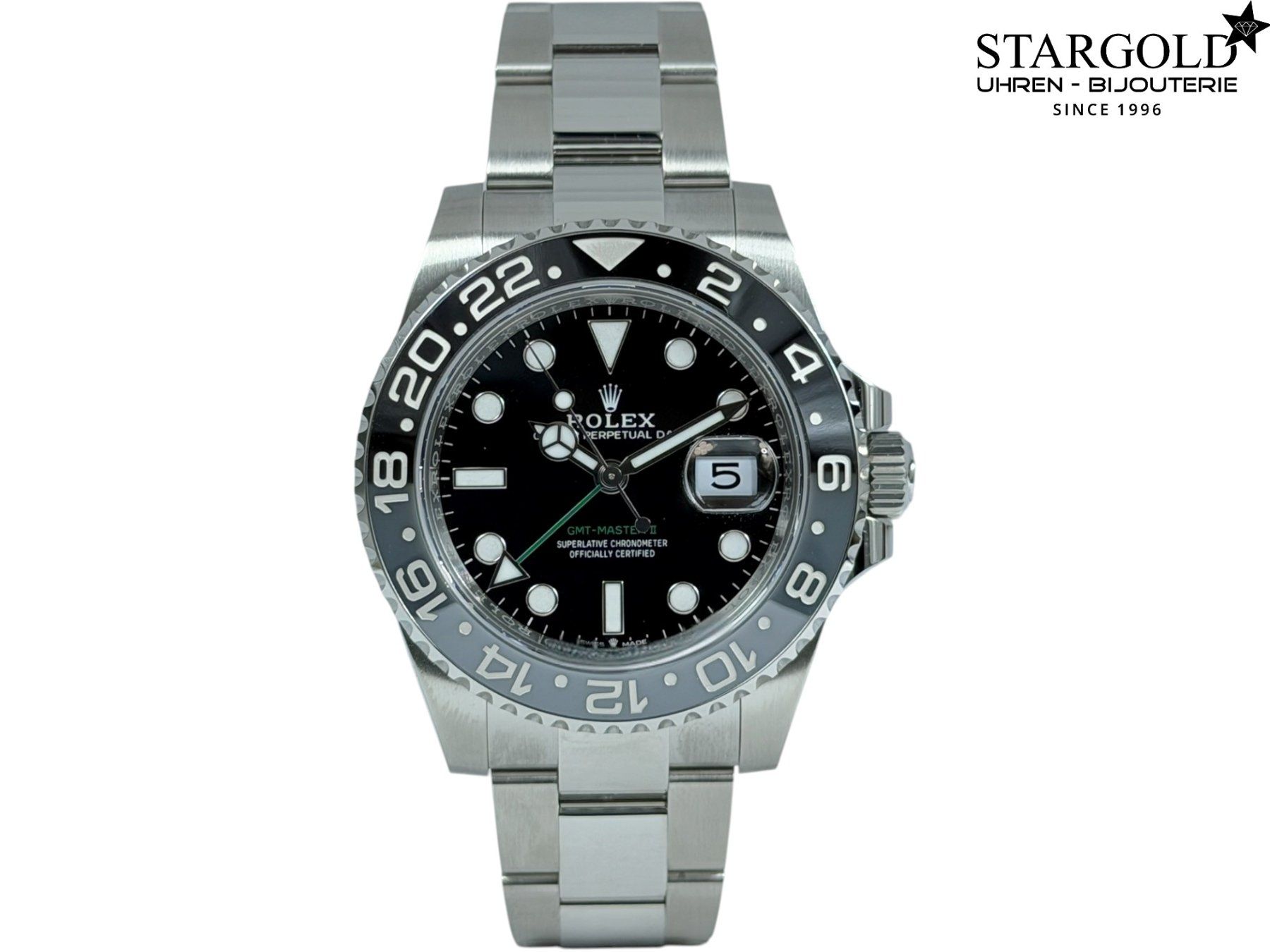 Rolex Orologi: Rolex GMT-Master II "Bruce Wayne" - 126710GRNR – Usato da Zürich venduto da Stargold-Uhren