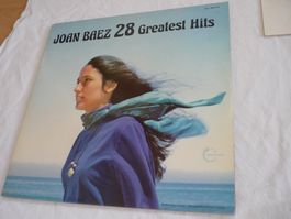 1x 12" Doppel Schallplatte - Swiss press Joan Baez 28 Great