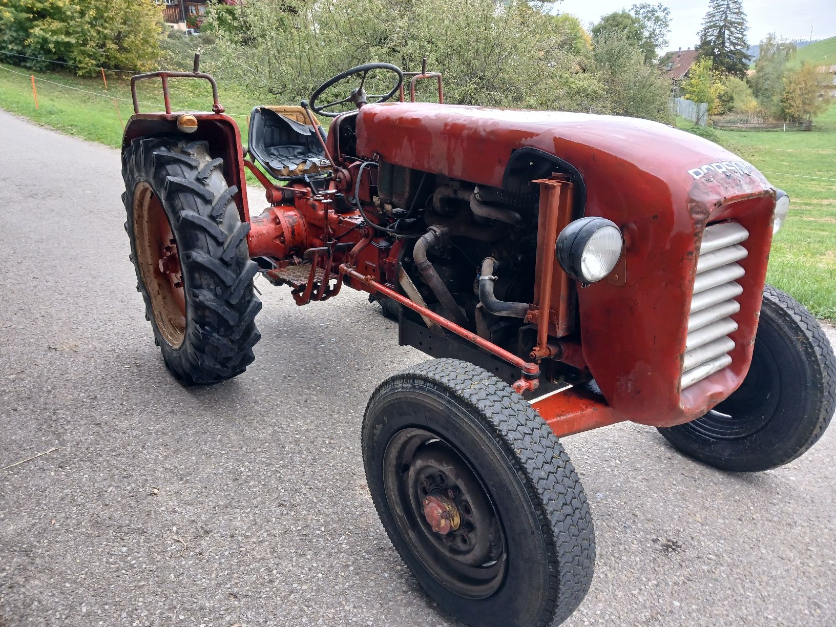 Bucher Trattori: Bucher D1800 mit Unimog Motor – Difettoso da Krinau venduto da P.grob 3