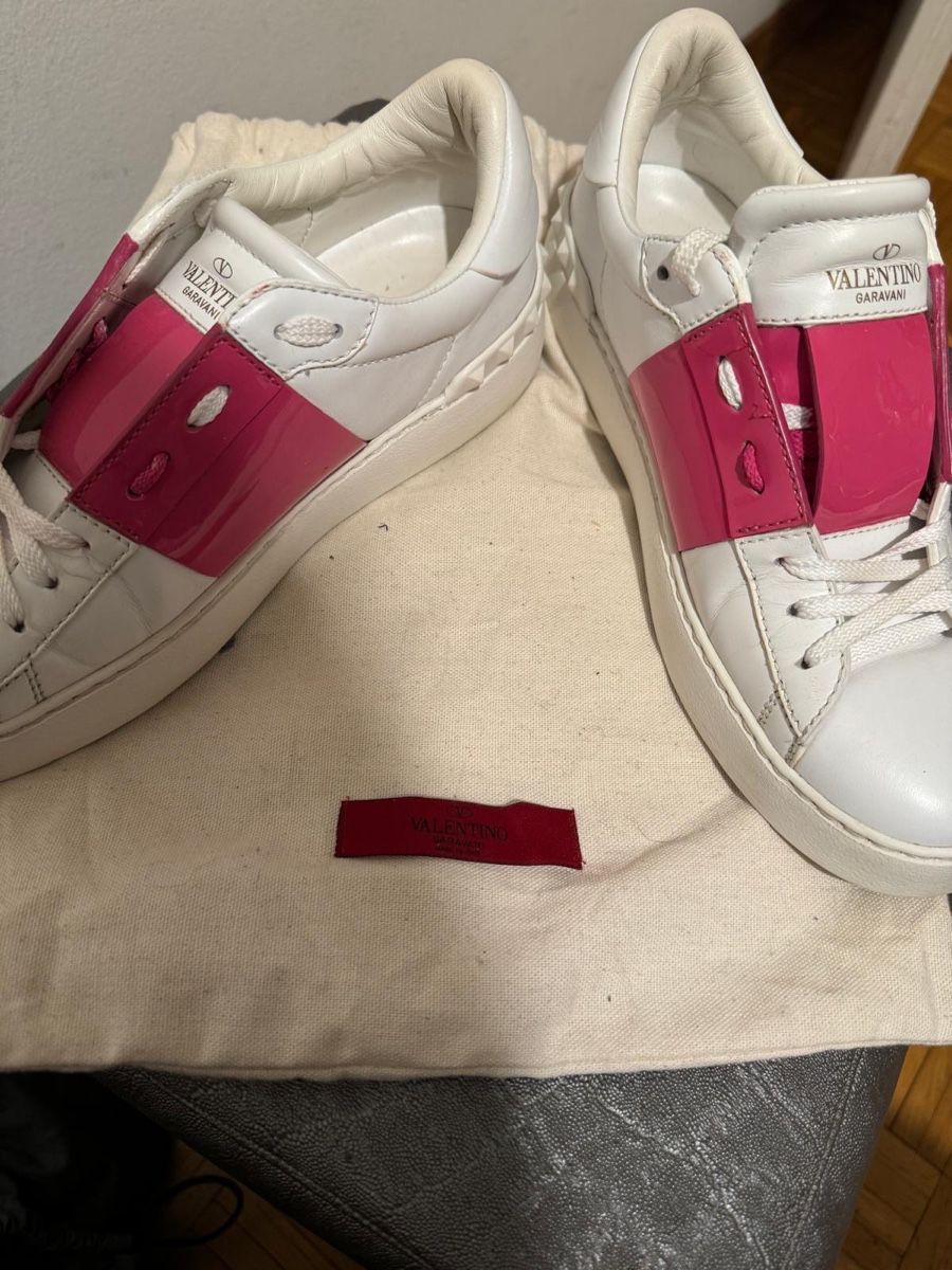 Valentino Scarpe da donna: Baskets Valentino Rose/Blanc – Usato da Chêne-Bougeries venduto da sor_9rzp 1