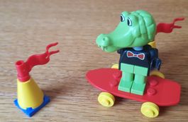 Lego Fabuland 3721 - Skateboarder Clive Krokodil (1988)