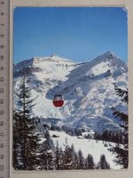 Les Diablerets, 1973, télécabine d'Isenau, Luftseilbahn