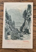 Ausgang Taminaschlucht, Bad Ragaz 1901