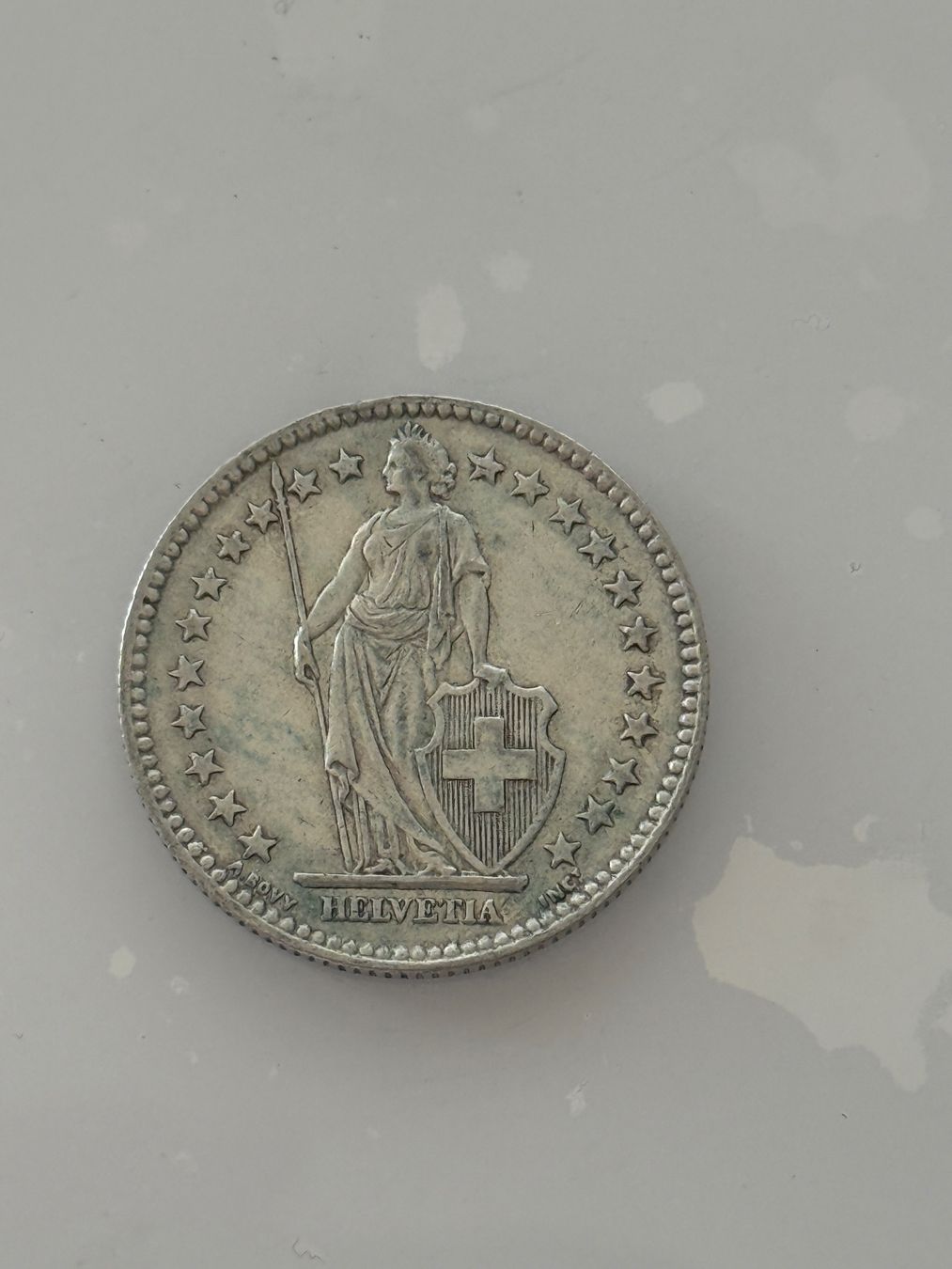 Alle Münzen: 2 Franken 1955  Rar – Gebraucht aus Wallisellen von SWISS_SILVER1