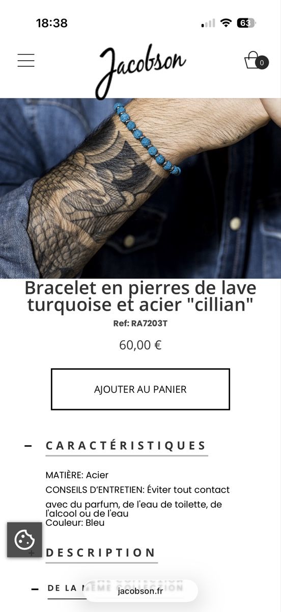 Bracciali & Braccialetti: Bracelet Jacobson - NEUF – Nuovo (secondo la descrizione) da Genève venduto da Igoreuf 1