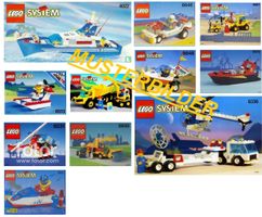 Lego System/City 4022/ 6645/ 6336/ 6531/ 6581/ 6667/ 6679etc