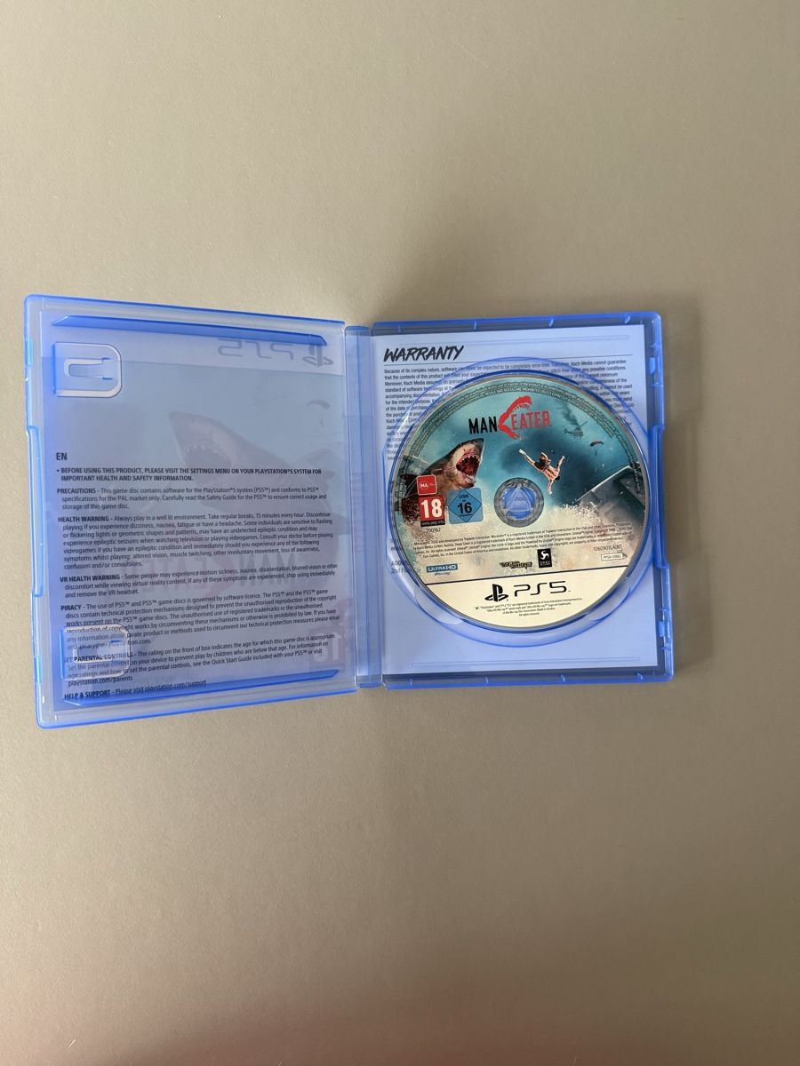 Sony Spiele: Maneater PS5 Game – Neu (gemäss Beschreibung) aus Dübendorf von Cztephan 2