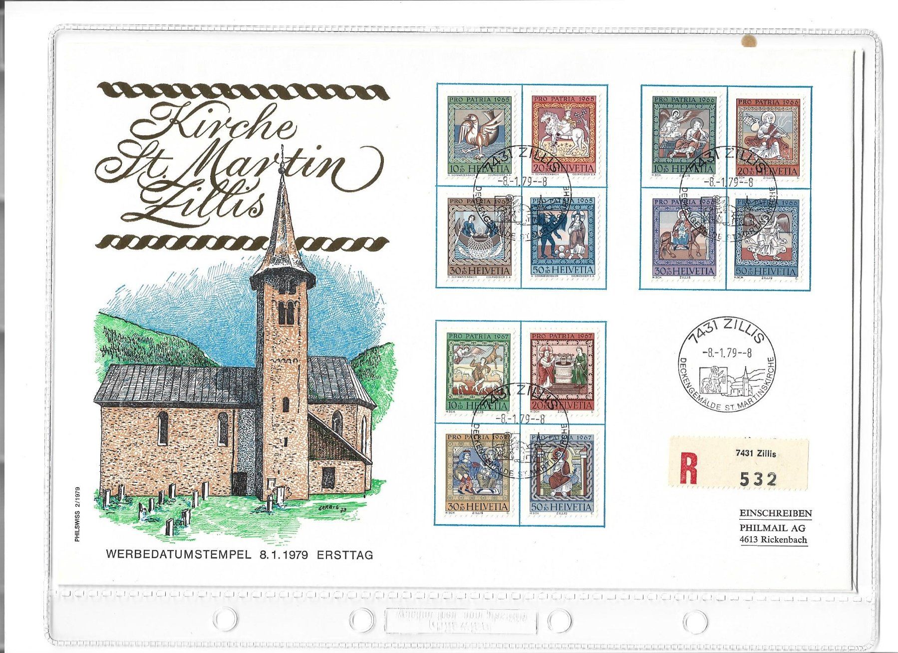 Tutti i francobolli: 10 lettres 10 Buchstaben – Usato da Delemont venduto da toutdubon11 5