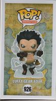 FUNKO POP!  ONE PIECE  926 special edition LUFFY GEAR FOUR