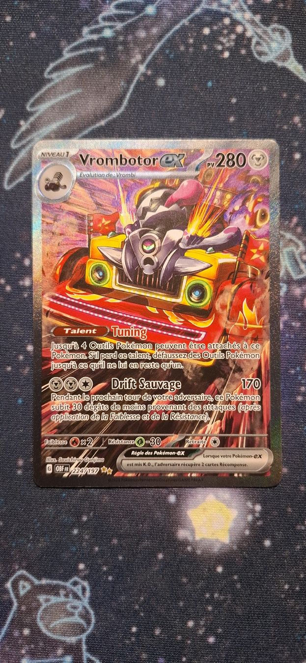 Pokémon Carte collezionabili: Vrombotor EX Obsidian Flames - 224/197 FR – Nuovo (secondo la descrizione) da Petit-Lancy venduto da Kara_TCG 1