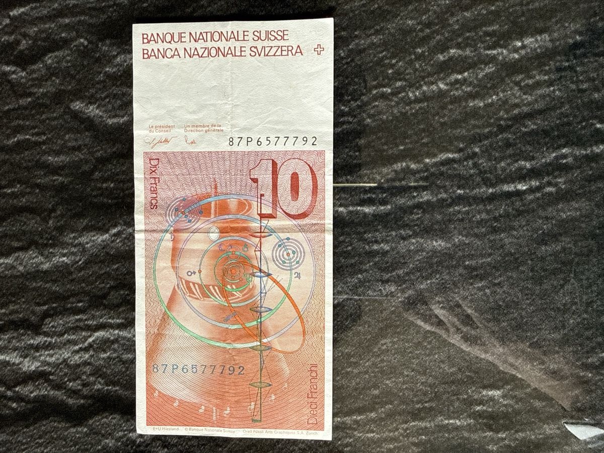 Banconote: Banknote 10CHF  – Usato da Niederhünigen venduto da man_7ybw 1