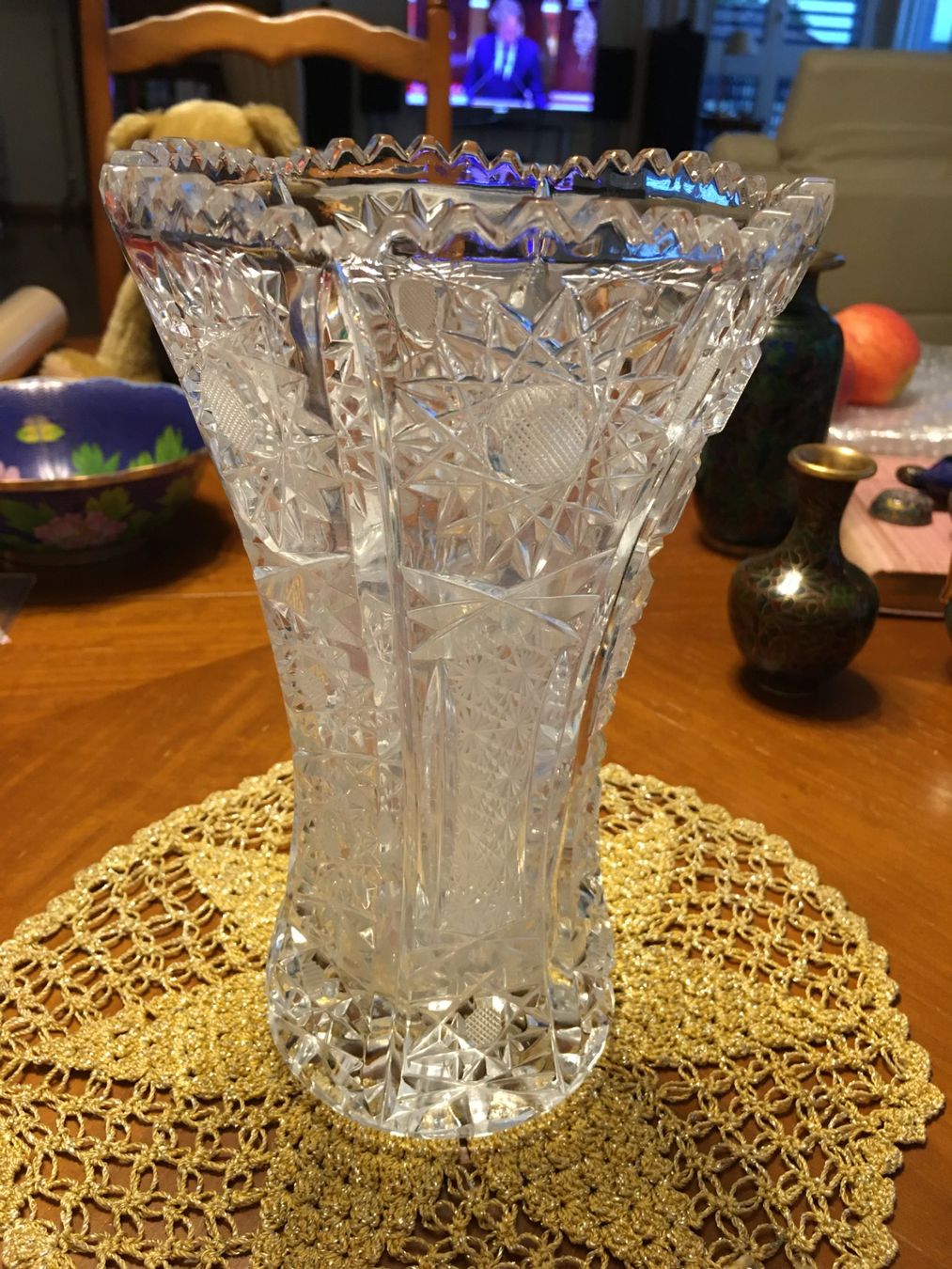 Vasi & Recipienti: Vase Kristall, geschliffen – Usato da Eich venduto da Jokove63