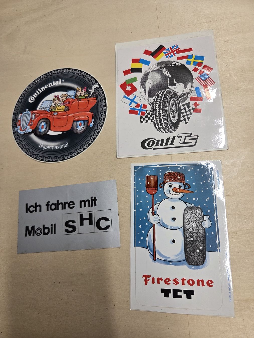 Sticker: Reifen Werbung Aufkleber  – Usato da Wetzikon ZH venduto da AmacherM