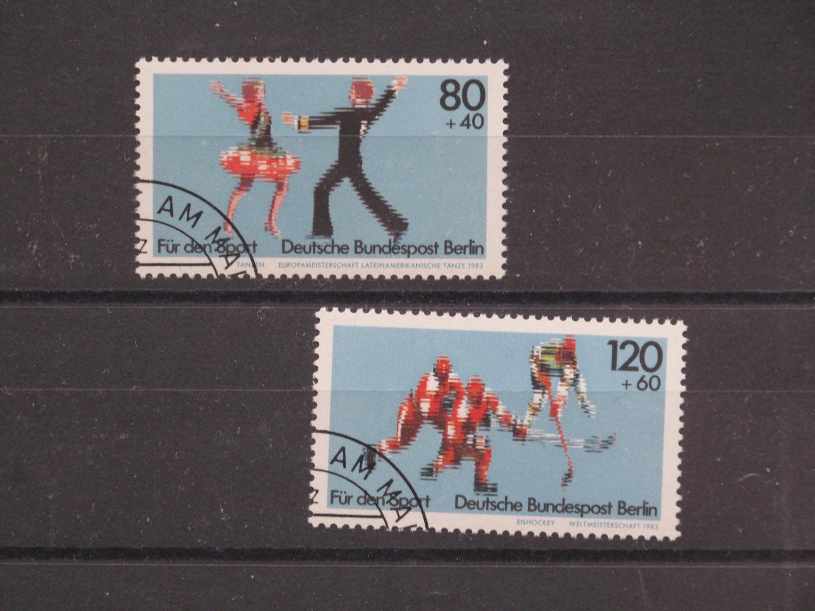 Tutti i francobolli: Berlin 1983 Sporthilfe gest. – Usato da Wil SG venduto da fva01