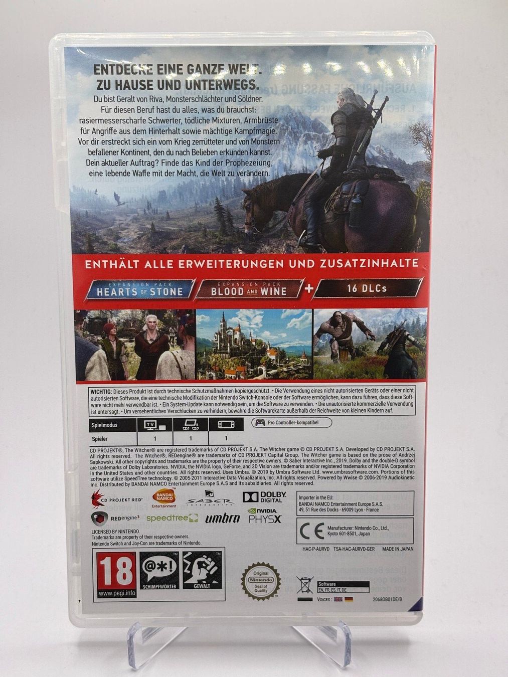 Giochi: NSW - The Witcher 3 - Complete Edition – Usato da Allschwil venduto da Bullach 1