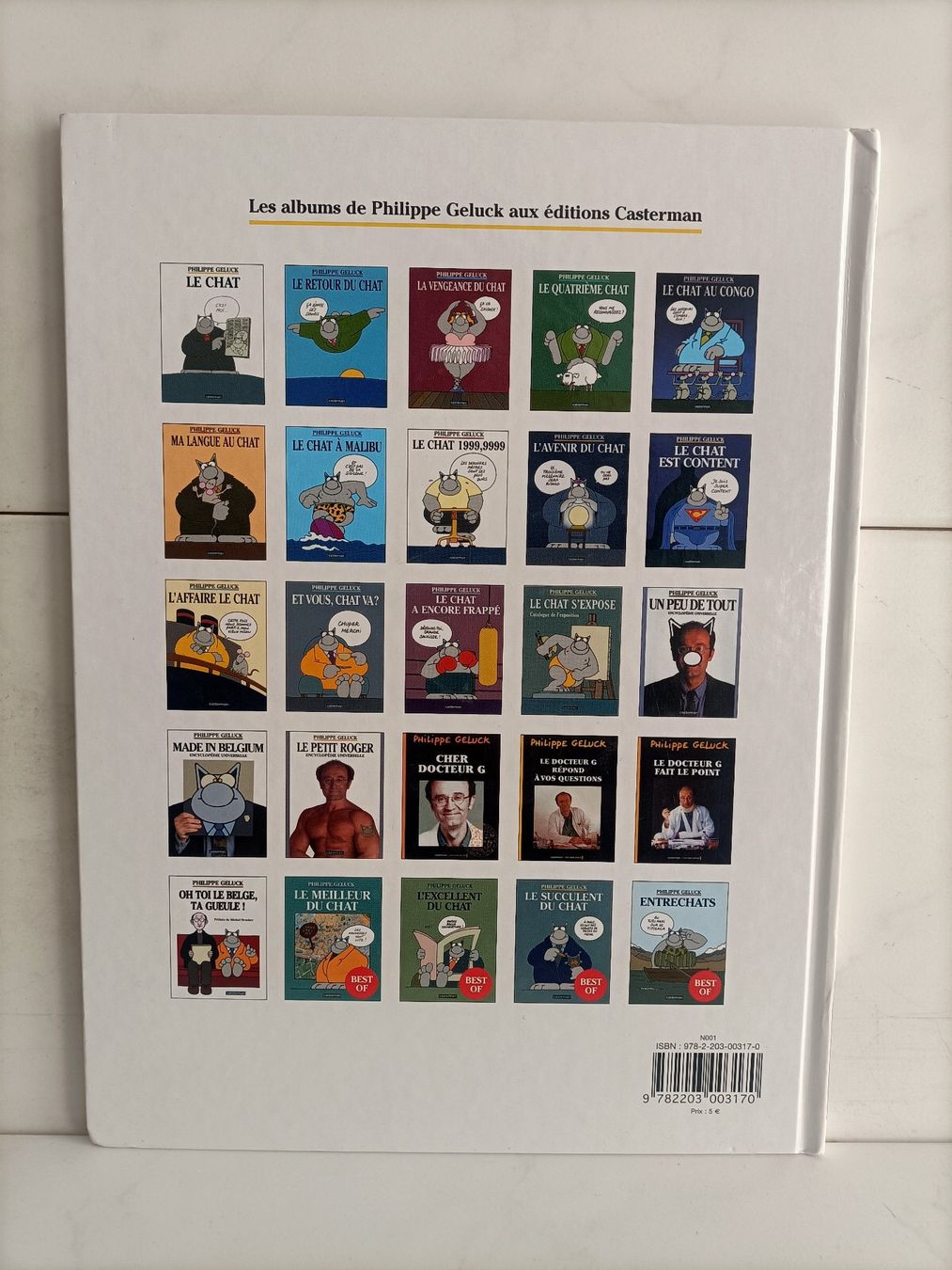 Comics: BD Le Chat -1- / Philippe Geluck / Casterman 6/2007 – Gebraucht aus crans montana von AB3963 1