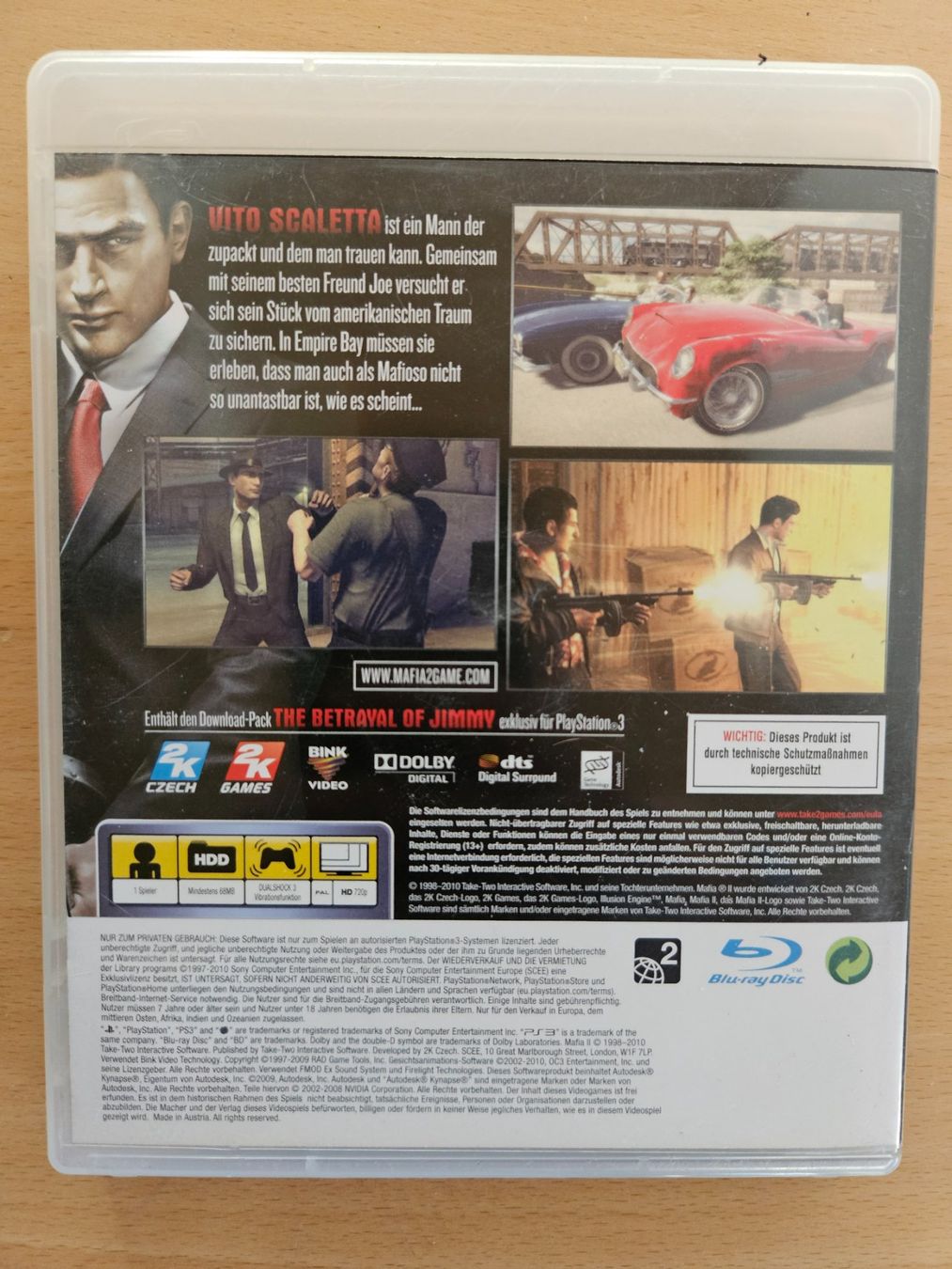 Giochi: Mafia 2 - PS3 – Usato da Hägglingen venduto da Ruwi 2