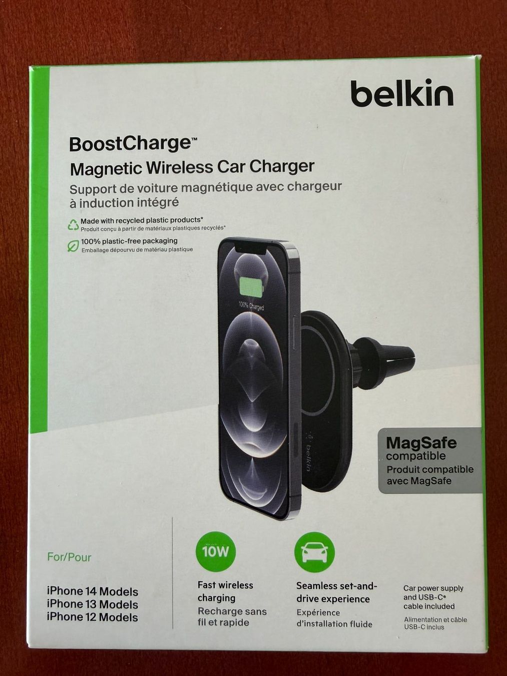 Belkin Supporti a parete: Belkin MagSafe Auto-Ladegerät iPhone mit Halterung – Usato da Uitikon Waldegg venduto da Cbreezer1 3