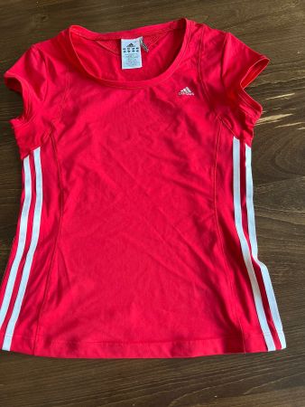 Adidas T-Shirt rot Gr. M/40