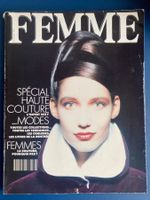 Femme Haute Couture 1988 Mode Heft Magazin Zeitschrift