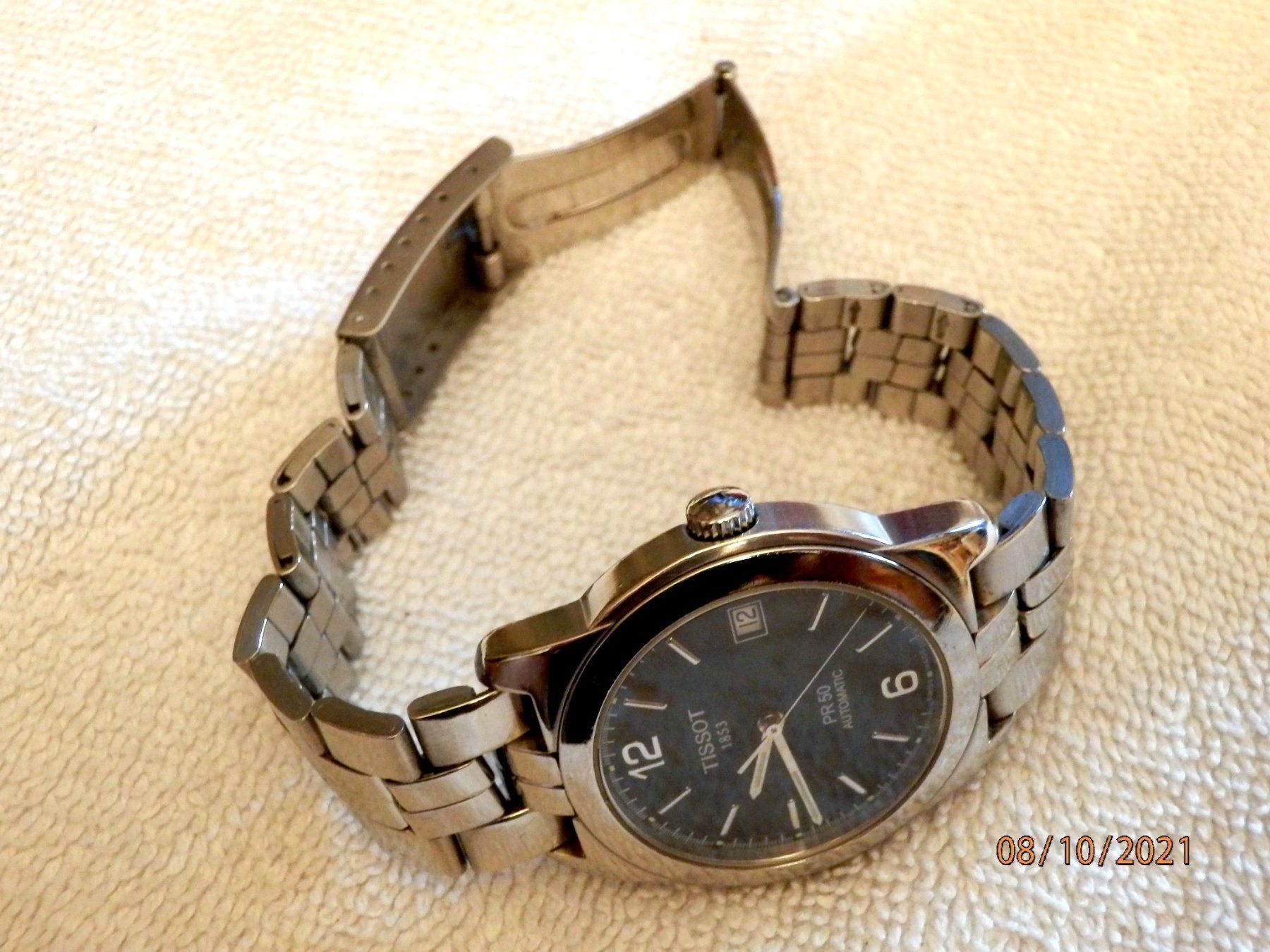 Tissot Uhren: Tissot, Automatic, Datum, 36mm Uhr läuft – Gebraucht aus Ueberstorf von dinbau 8