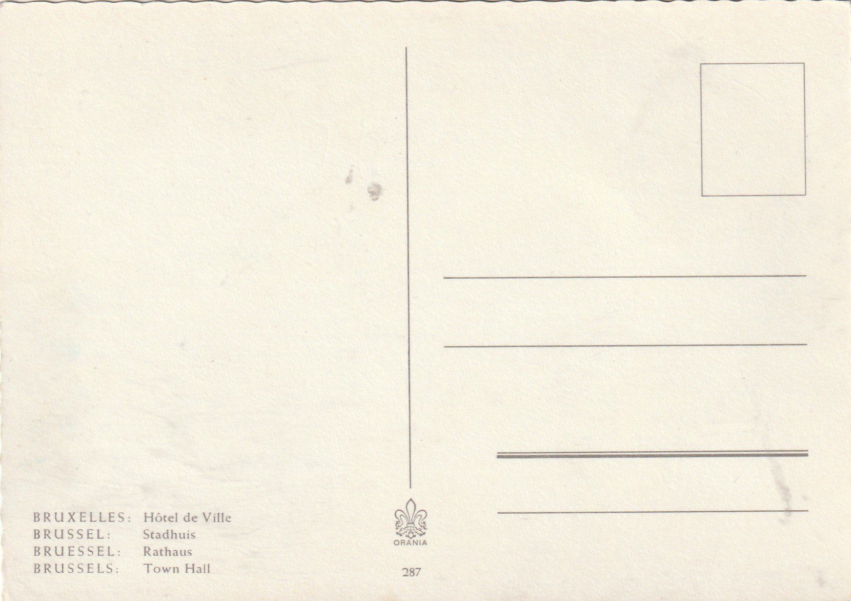 Cartoline postali: Brüssel – Usato da Lumbrein venduto da made02 1