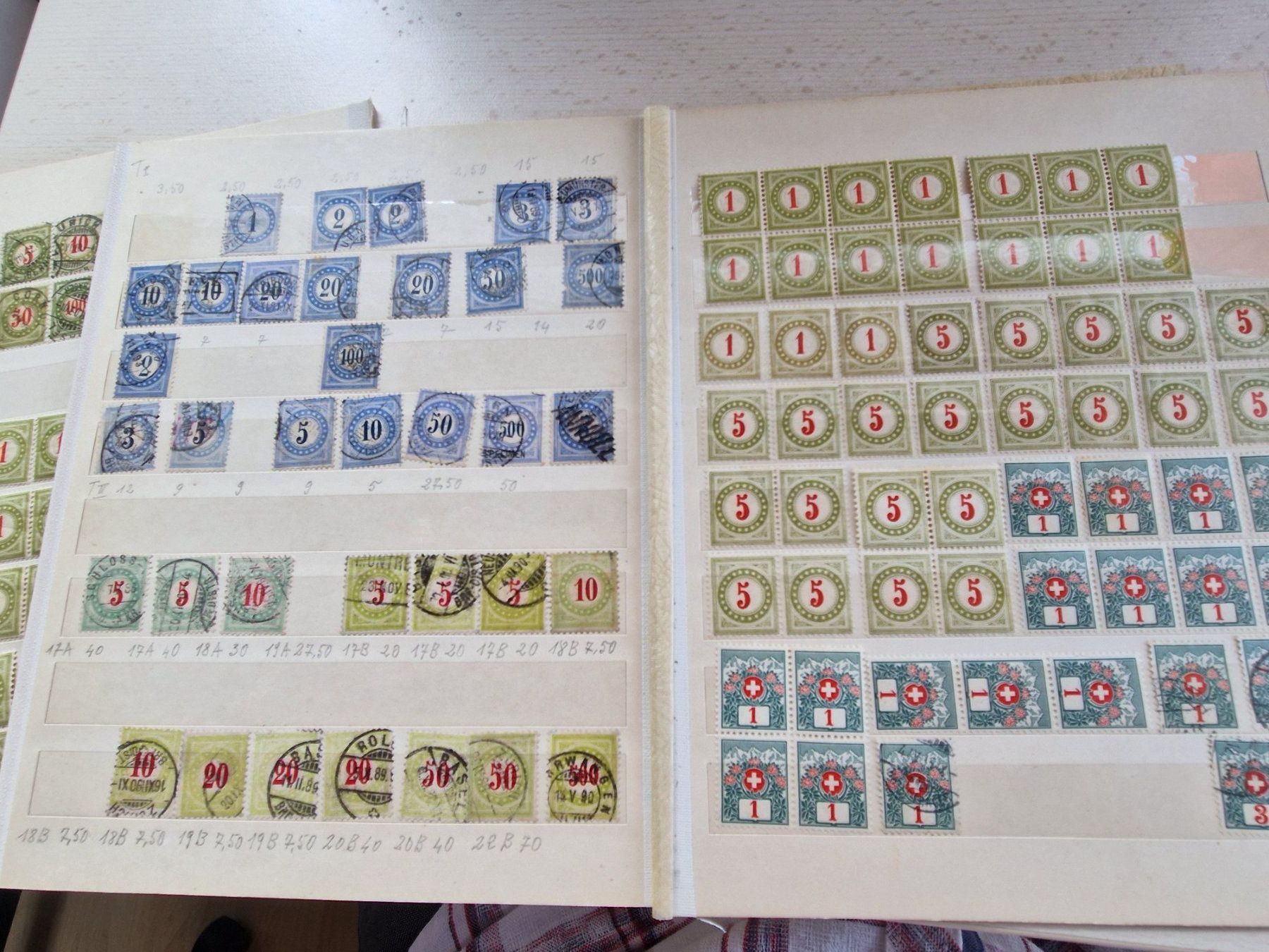 Tutti i francobolli: Ansammlung Porto, ab 1.- – Usato da Burgdorf venduto da Glossy01