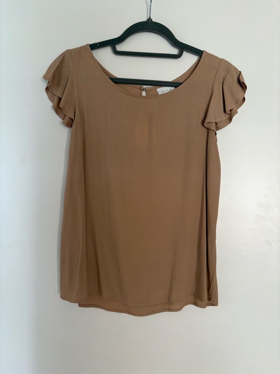 Vila Camicette: Vila Bluse Top, S (36), Viskose 100% – Usato da Möhlin venduto da Halylea
