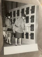 Antikes Foto, Milano 60er Jahre, Porta bagagli, RAR!