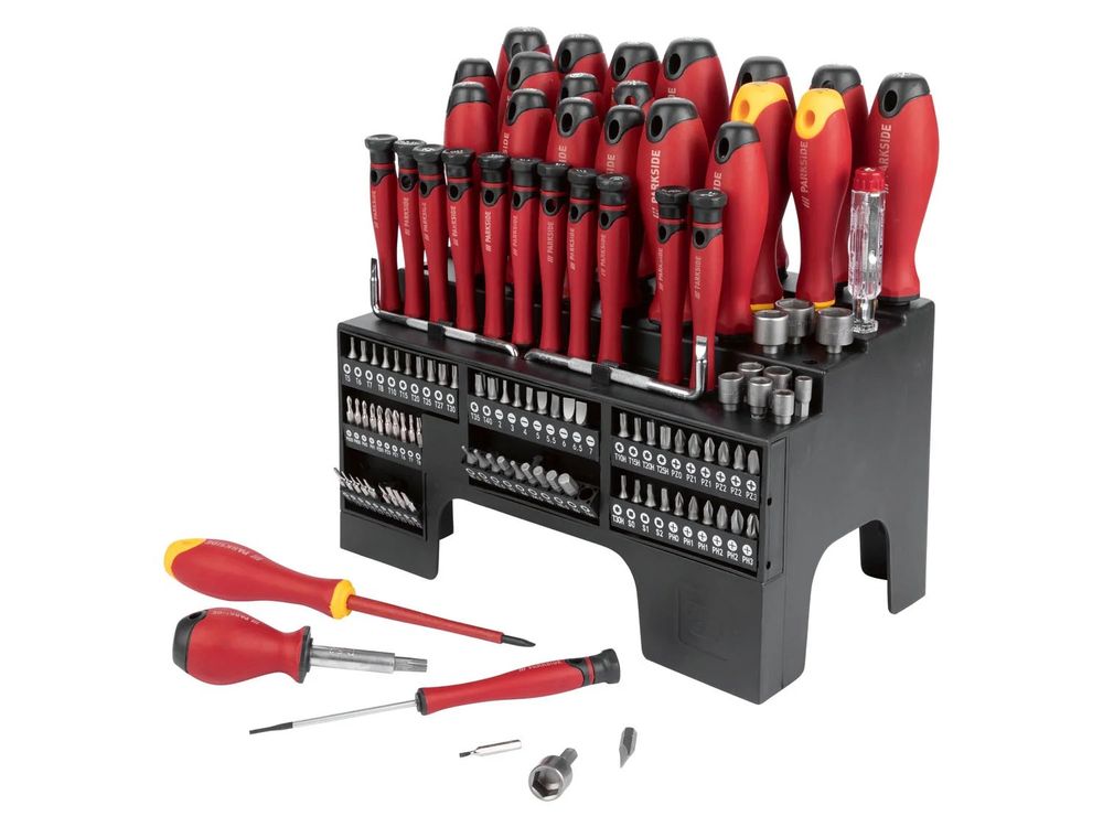 3-tlg. Extra Langer Flexi-Schraubendreher Mit Bits – Für Schlauchschellen & Schwer Erreichbare Stellen | Griffiges Design