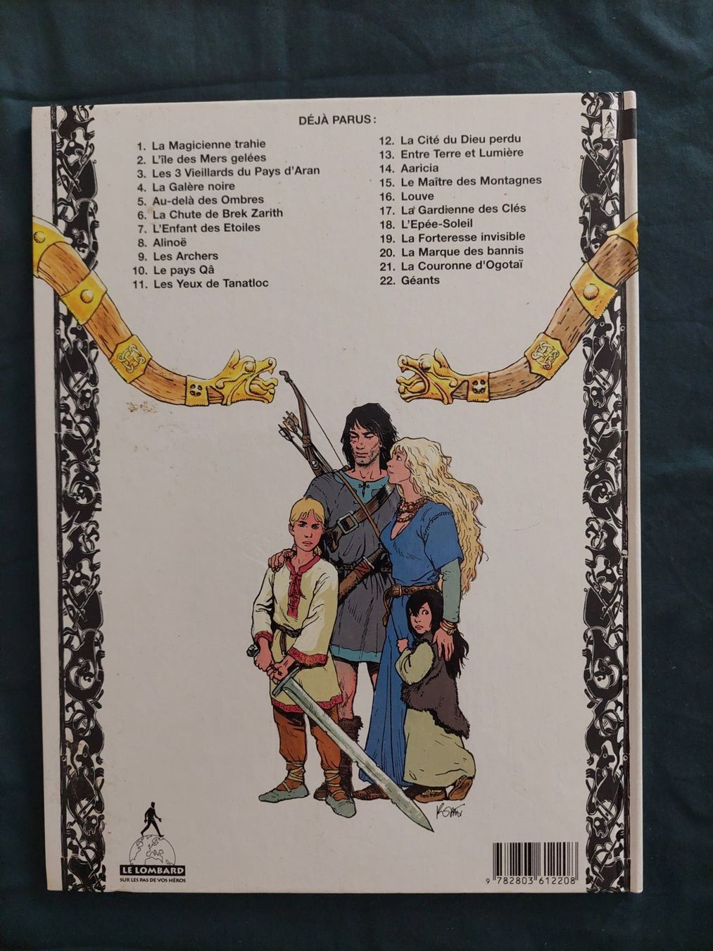 Comics: Thorgal T.22 Géants EO 1996 TBE – Gebraucht aus Genève von Blu_BD 1