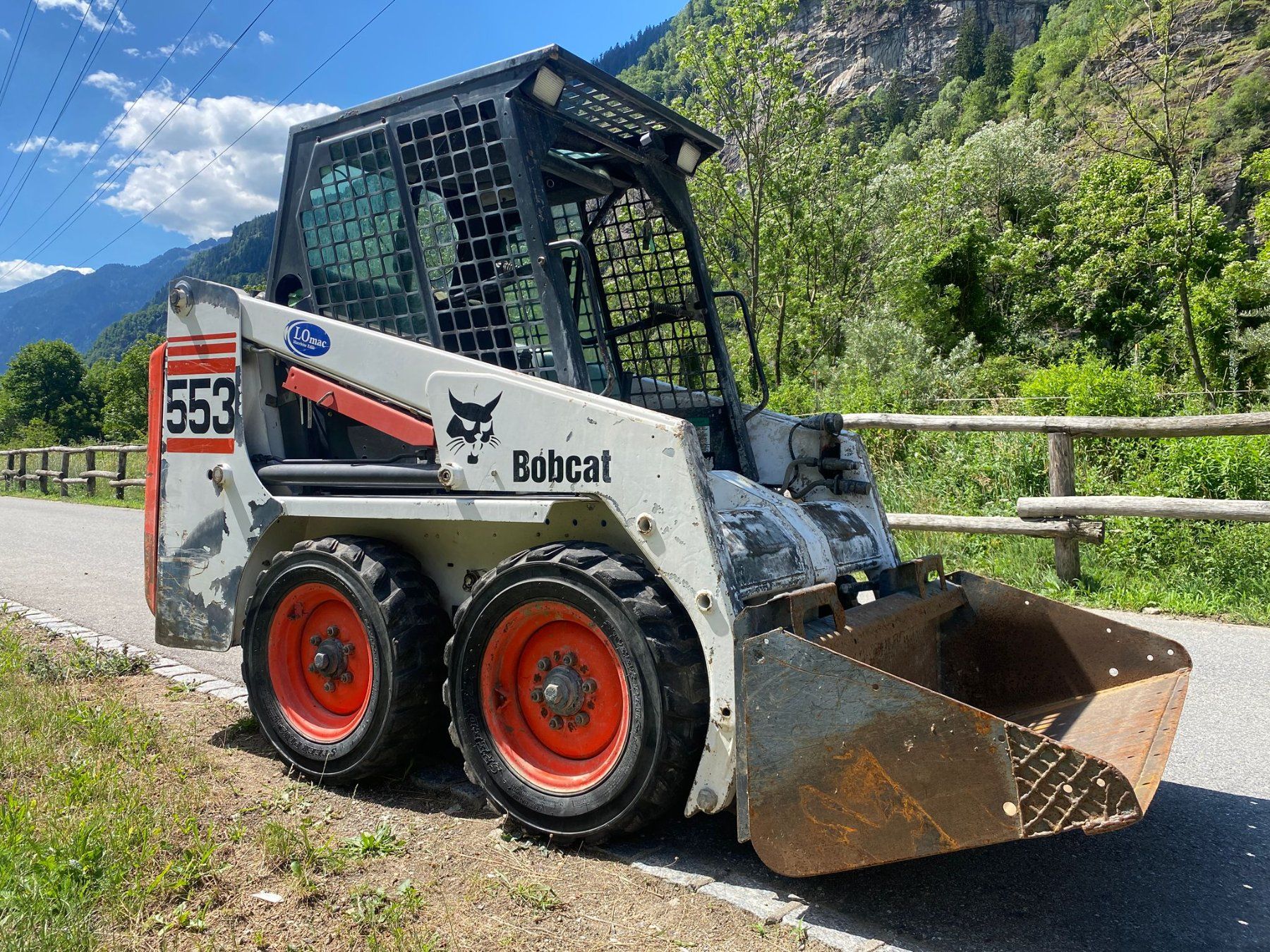 Bobcat Hoflader: Bobcat 553 + Zubehör – Gebraucht aus Chiggiogna von albetta55 1