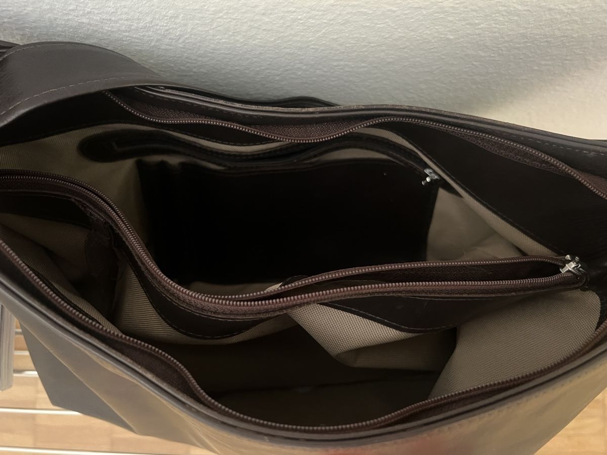Borse: Crossbody Bag Leder braun  – Usato da Zürich venduto da mrck 3