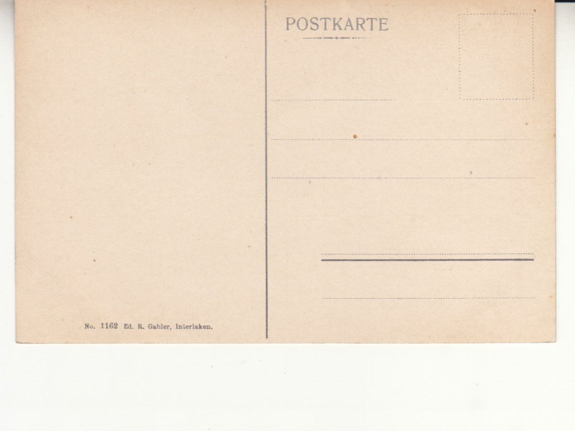 Cartoline postali: Lauterbrunnen 1911 – Usato da Bürglen TG venduto da StampGraf 1