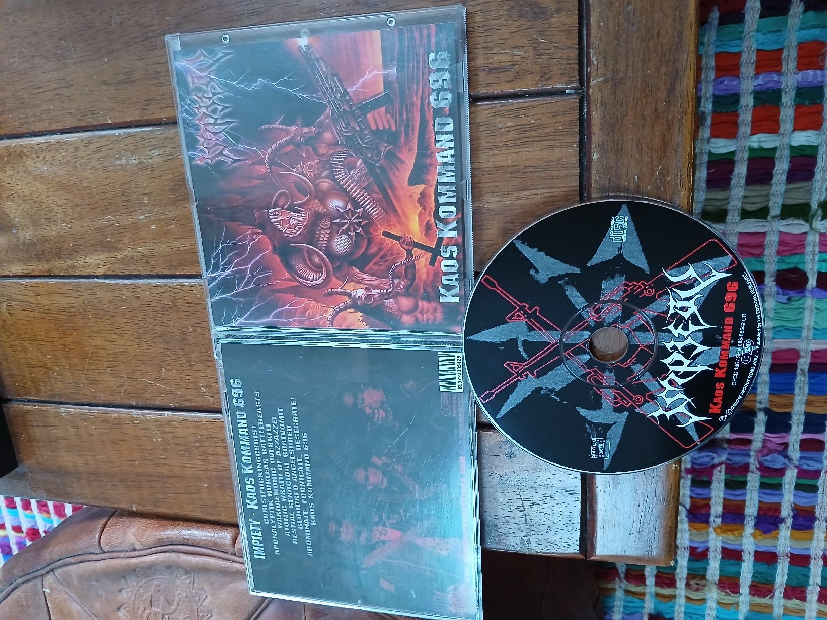 CD: impiety- kaos... – Usato da St-Cergue venduto da VeganWarrior