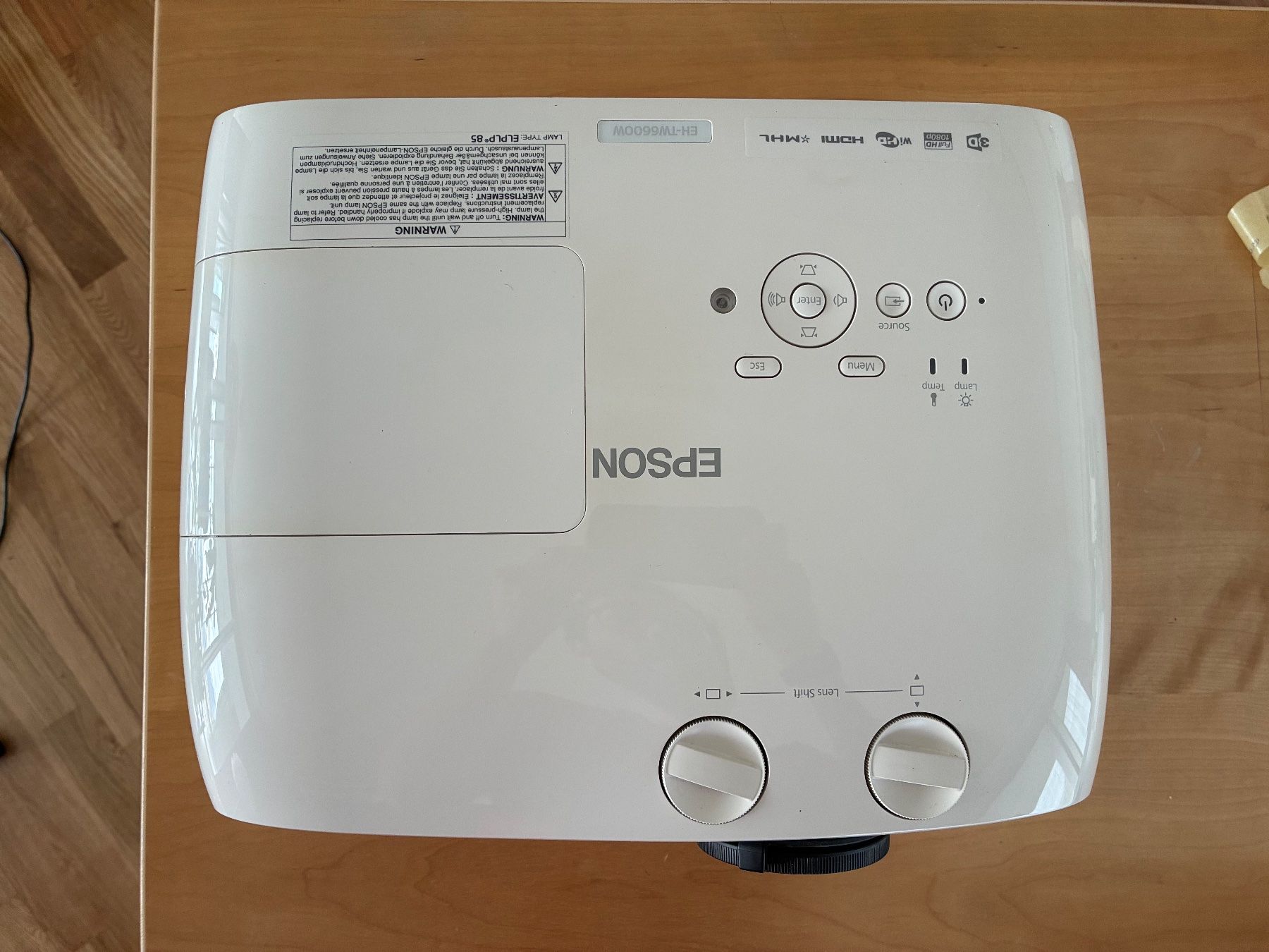 Epson Heimkino: Projecteur Epson EH TW6600W – Gebraucht aus Chêne-Bourg von cha_rgs7 1